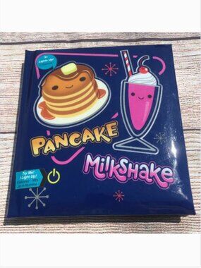 Disney Pancake Milkshake Light Up Notebook